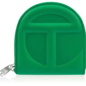 Telfar greenscreen wallet